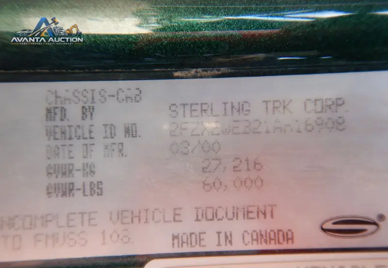 2001 Sterling LT9500 photo 119